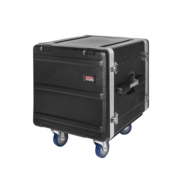 Gator Cases GRC-BASE-10 Custodia da 10U Console Rack con rotelle
