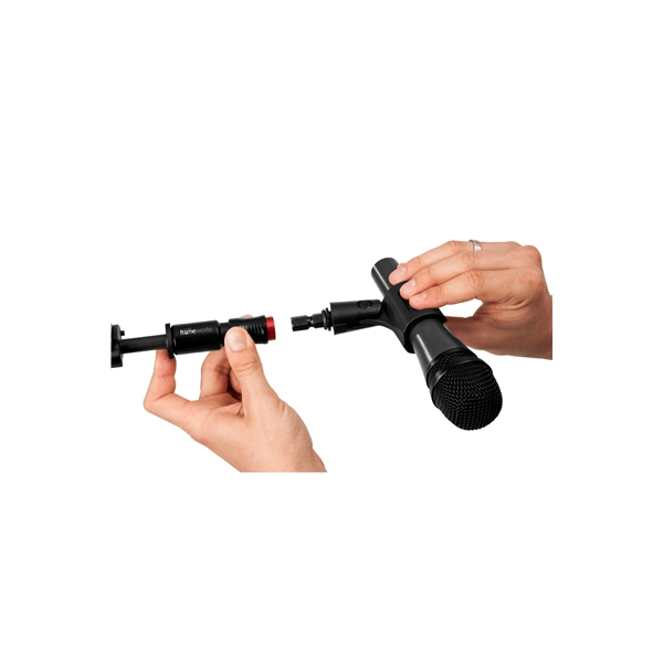 Gator Frameworks GFW-MIC-QRTOP3PK - Set di 3 adattatori con sgancio rapido per microfono