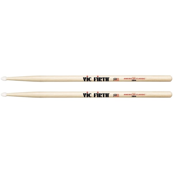 VIC FIRTH Bacchette American Classic Hickory Punta in Nylon