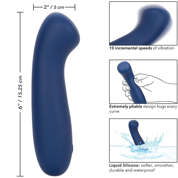 CALIFORNIA EXOTICS - CASHMERE SATIN G BLUE