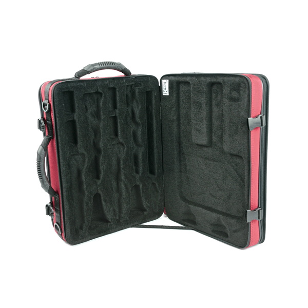 BAM ITALIA 3028SH CUSTODIA TREKKING PER 2 CLARINETTI (SIB LA) - RED