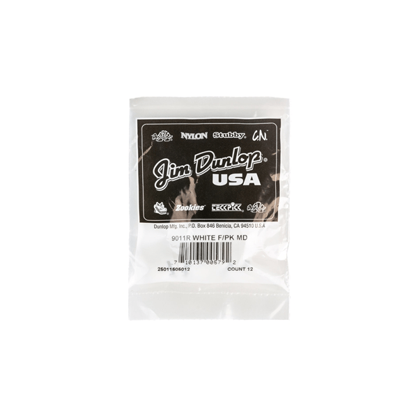 Dunlop 9011R FINGER MEDIUM - BAG 12 PLETTRI