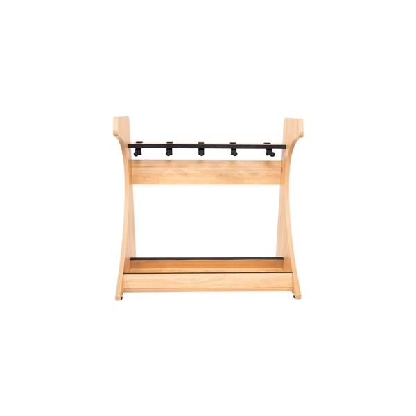 Gator Frameworks GFW-ELITEGTR5RK-MPL Rack per chitarre 5-7 posti in finitura Natural Maple Matte<br>