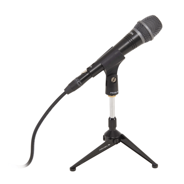 PROEL STAGE Base/supporto in metallo per microfono da tavolo