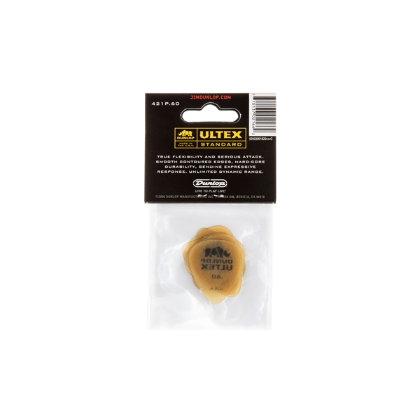 Dunlop 421P.60 Ultex Standard .60mm Player's Pack/6