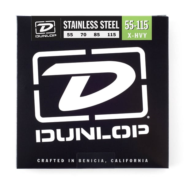 Dunlop DBS55115 Stainless Steel, Extra Heavy Set/4