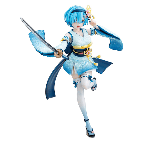 ZERO -Starting Life in Another World- PVC Statue 1/7 Rem Combat Outfit Ver. 22 cm