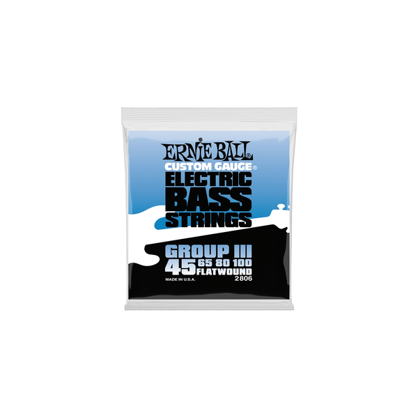 Ernie Ball 2806 Flatwound Group III 45-100