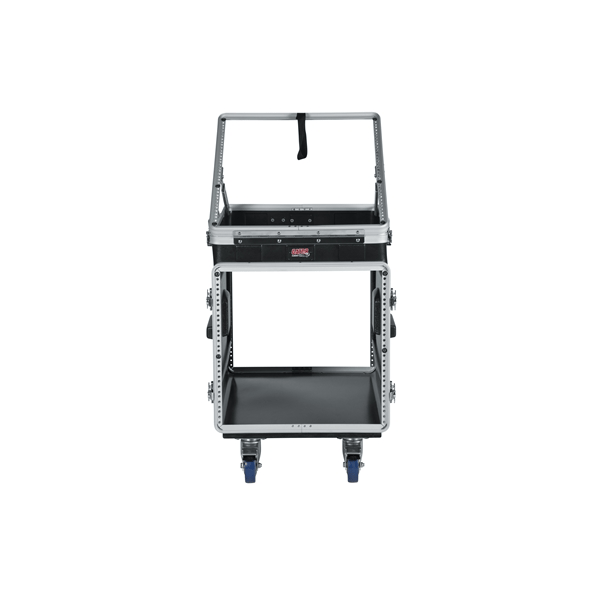 Gator Cases GRC-12X10 PU Rack audio 12U top, 10U laterale