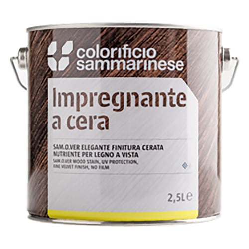 IMPREGNANTE A CERA 'SAMOLEGNO' Lt. 0,750 Castagno