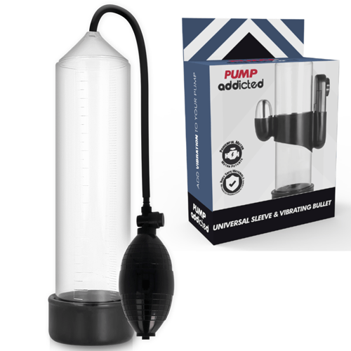 PUMP ADDICTED&amp;trade; &amp;ndash; TRANSPARENTER VIBRATOR RX3
