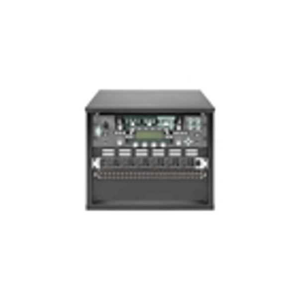 Gator Frameworks GFW-ELITERK-8U-BLK Rack 8U in legno nero finitura standard<br>