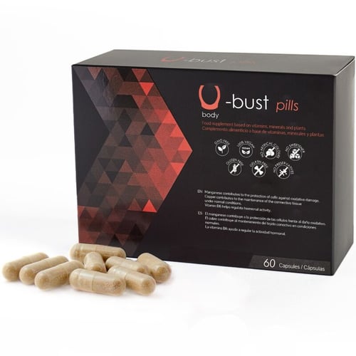 500COSMETICS 500 COSMETICS - U-BUST CAPSULE PER L'INGROSSAMENTO DEL SENO - 60 CAPSULE