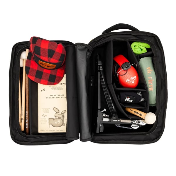 Vic Firth VXBP0103 PROFESSIONAL TECH BACKPACK GREEN/BLACK
