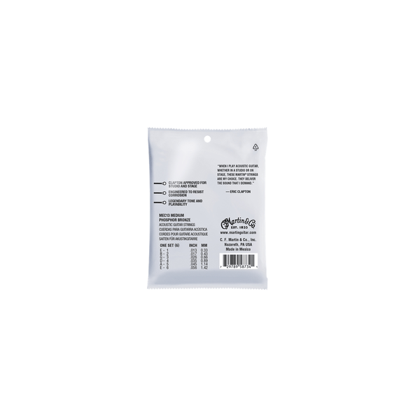 Martin & Co. MEC13 Clapton's Choice Medium Phosphor Bronze 13-56
