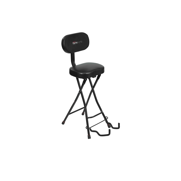 Gator Frameworks GFW-GTR-SEAT Sgabello con stand per chitarra<br>
