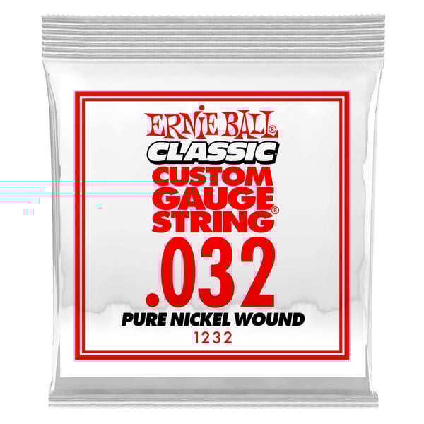 Ernie Ball 1232 Pure Nickel Wound .032