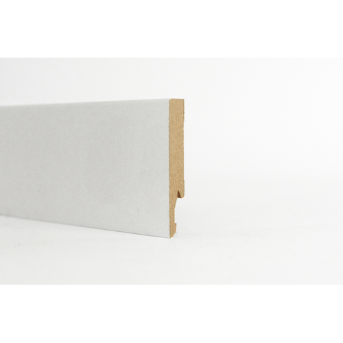BATTISCOPA 100X14 MM MDF 240 CM BIANCO