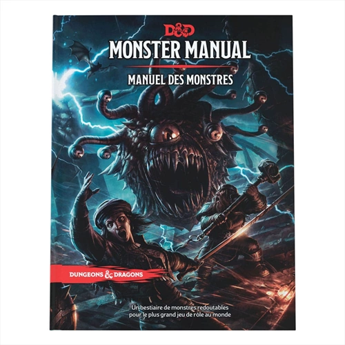 Dungeons &amp; Dragons RPG Monster Manual french