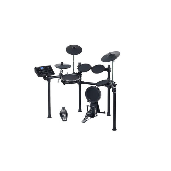 MEDELI Batteria elettronica compatta ed elegante con Snare MESH, 3 Tom, 1 Crash ed Hi-Hat tutti a 2 Zone ed un Ride a 3 Zone.