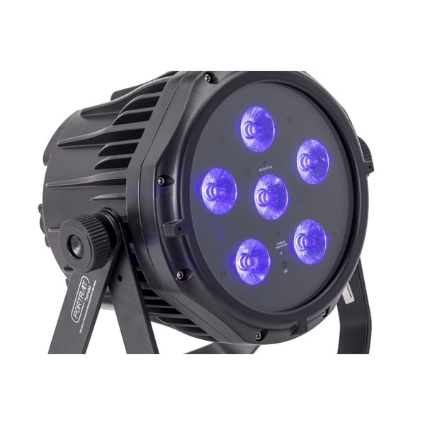 PAR A BATTERIA CENTOLIGHT PORTRAIT TONDO 6X10W 6IN1 DA ESTERNO. Modello PORTRAIT TONDO