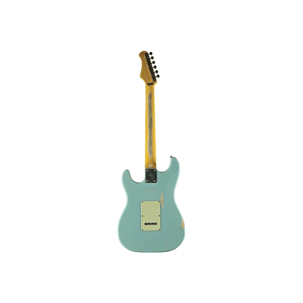 Eko Guitars S-300 Relic Daphne Blue