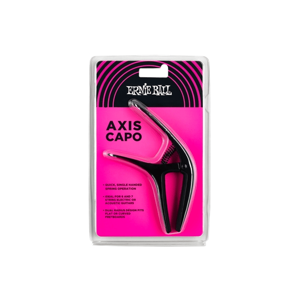 Ernie Ball Axis Capo 9600 Nero