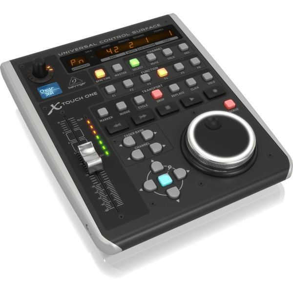 BEHRINGER X-TOUCH ONE CONTROLLER MIDI USB CON FADER MOTORIZZATO E SCRIBBLE STRIP LCD