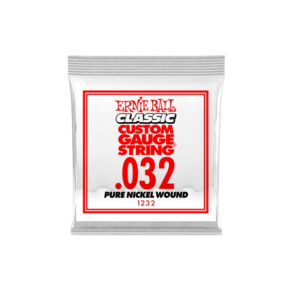 Ernie Ball 1232 Pure Nickel Wound .032