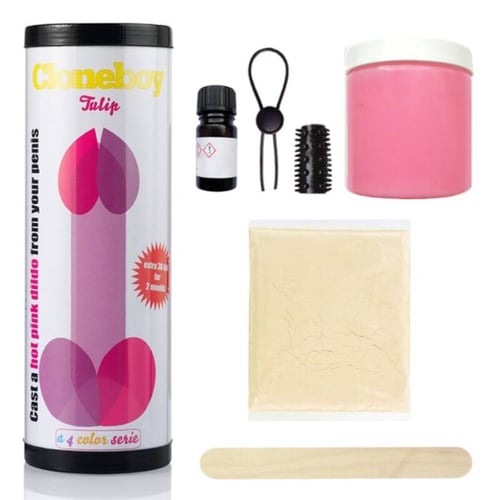 CLONEBOY DILDO TULIPANO ROSA INTENSO