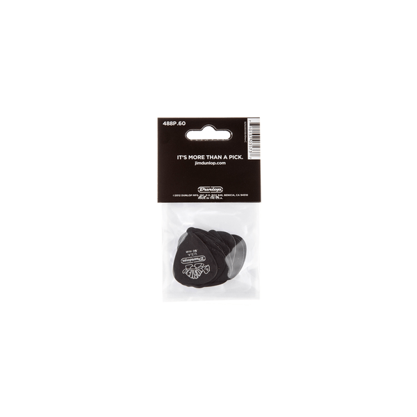 Dunlop 488P Pitch Black Standard .60