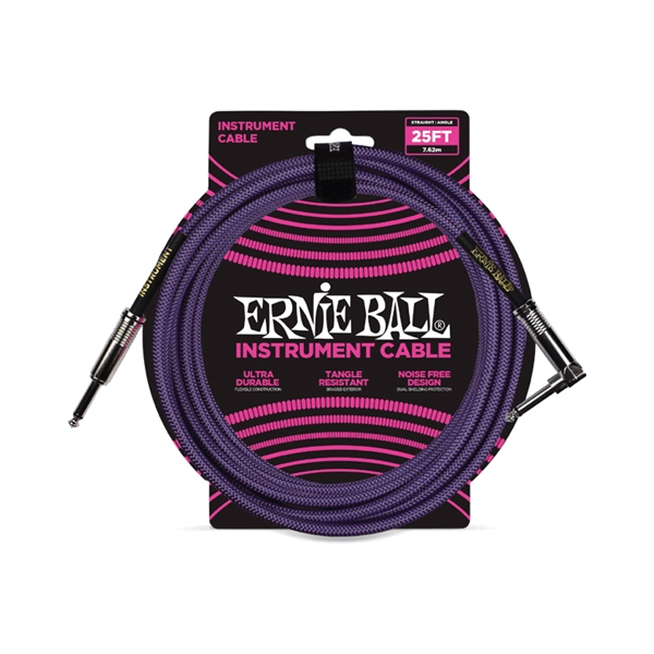 Ernie Ball 6069 Cavo Intrecciato Viola 7,62 m