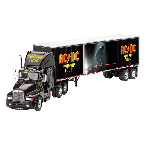AC/DC kit complet maquette Tour Truck &amp; Trailer 55 cm