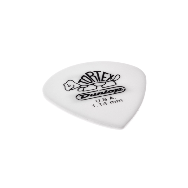 Dunlop 478R1.14 Tortex White Jazz III, 1.14mm