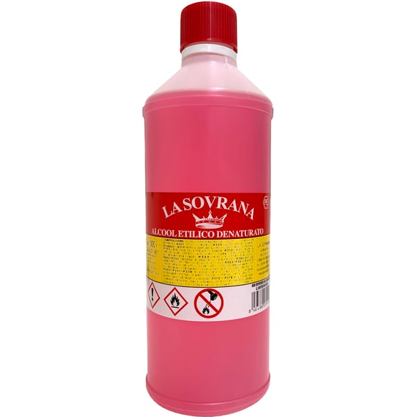 ALCOOL DENATURATO 94 CERTIFICATO LT. 1 (LA SOVRANA)
