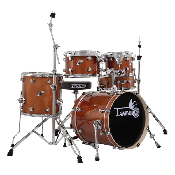 TAMBURO Batteria serie FORMULA 5 pezzi colore Light Brown