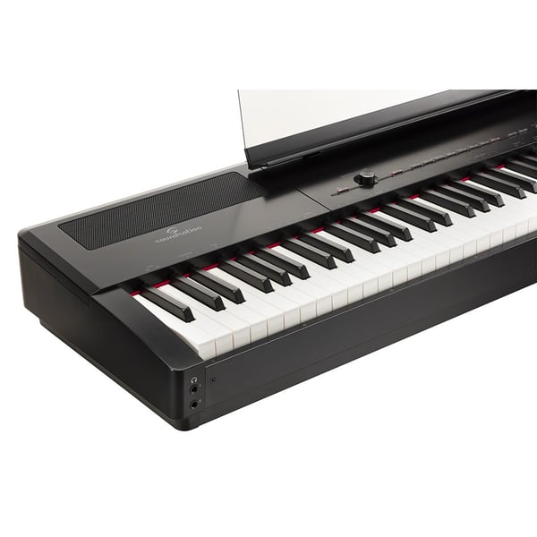 SOUNDSATION Piano digitale portatile con 88 tasti Hammer Action ed Ivory Feel