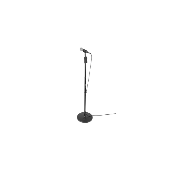 Gator Frameworks GFW-MIC-1201 Supporto microfonico con base rotonda da 30,5 cm e altezza regolabile da 101,6 a 160 cm&lt;br&gt;