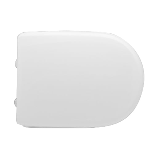 Sedile wc per cierre vaso piuma forma 7
