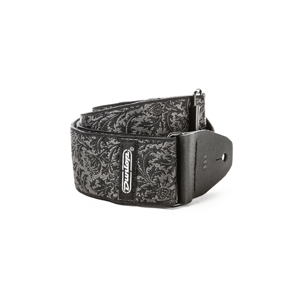Dunlop D6714 Tracolla Jacquard Black Thistle