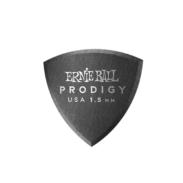 Ernie Ball 9331 Plettri Prodigy Shield Black 1,5 mm Busta 6
