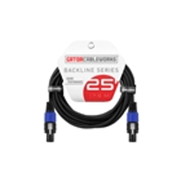 Gator Cableworks GCWB-SPK-25-2TL Cavo speaker speakon/speakon 7.6 m Serie Backline
