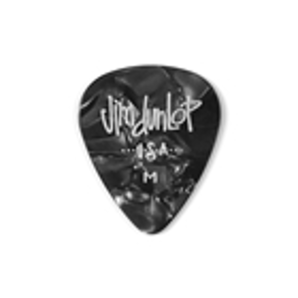 Dunlop 483P#02 Black Perloid - Medium