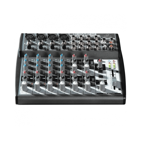 BEHRINGER XENYX 1202 MIXER PASSIVO 12 INGRESSI 4 MIC PRE CON PHANTOM POWER +48V