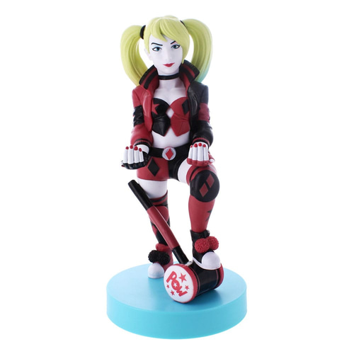 DC Comics Soporte Cably Guys Harley Quinn 20 cm