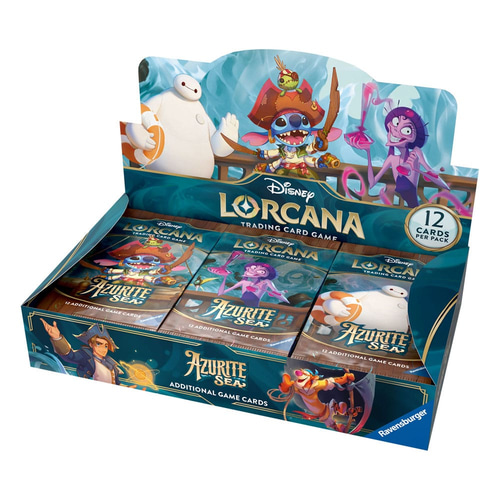 Disney Lorcana TCG présentoir boosters Azurite Sea (24) *ANGLAIS*