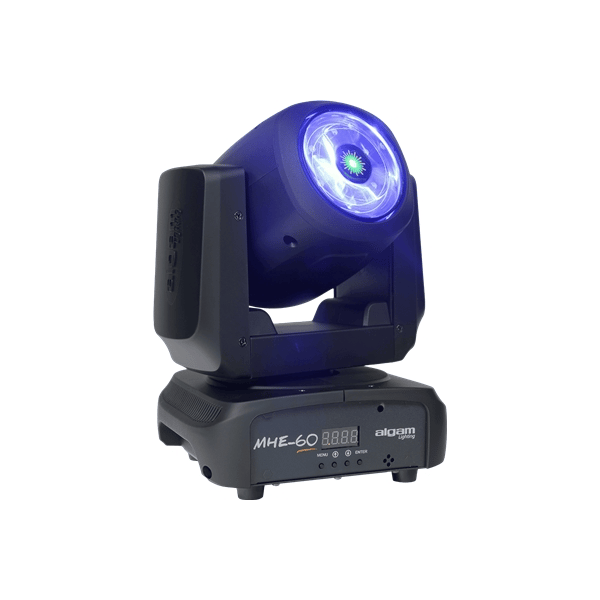 Algam Lighting MHE60 WASH Testa Mobile 60W + Laser