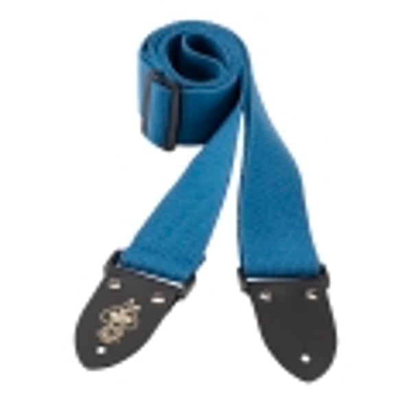 Tracolla d'Andrea serie ACE Cotton Web (Blu). Modello AC2 BL