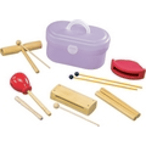 PEACE Set Percussioni 5 pezzi con case in PVC