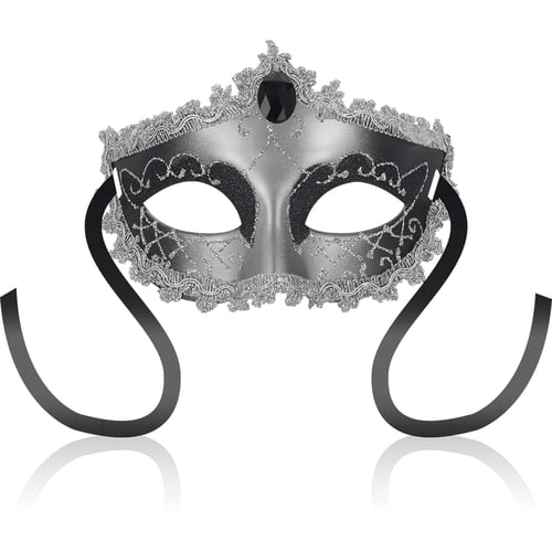 OHMAMA MASKS OHMAMA - MASCHERE MASCHERA NERA DIAMOND GRIGIA